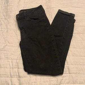 Black skinny jeans
